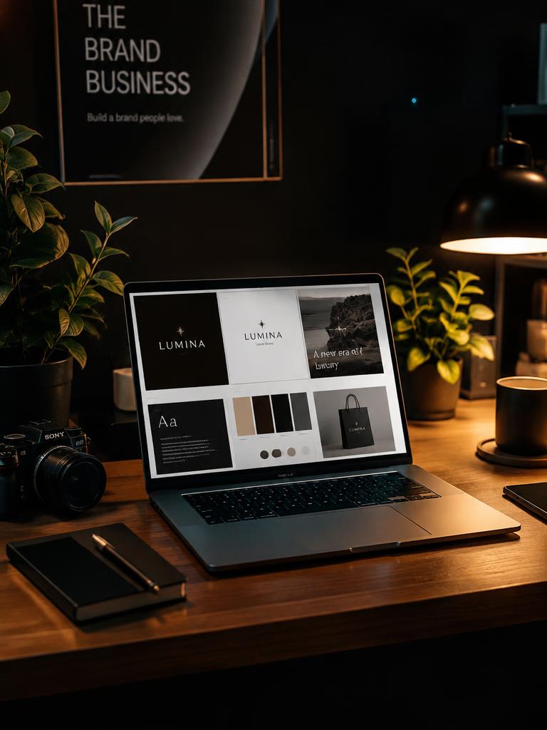 Elevate Your Brand with Dark Luxury Visual Design